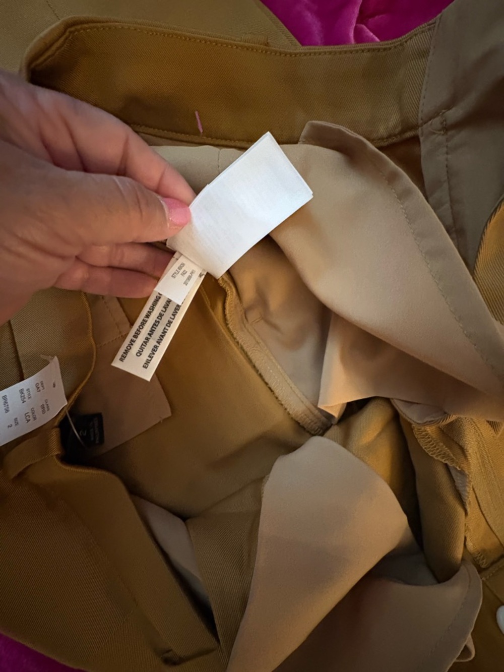 J. CREW Ingrid Gramercy High Rise Cappuccino Trouser Pants (BK254) - Picture 8 of 13